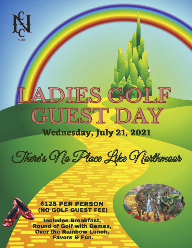 Ladies' Golf Guest Day 7/21/2021 Northmoor Country Club
